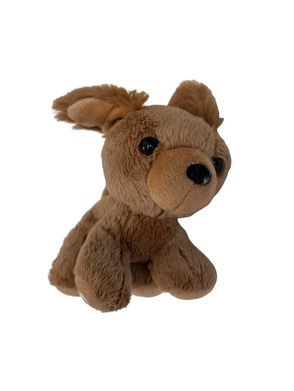 Build A Bear Workshop Buddies Mini Tan PUPPY DOG Stuffed Animal Plush 5